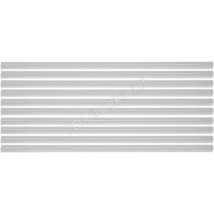 Karštų klijų lazdelės | bespalvės | 7,2X200 mm | 10 vnt. (YT-82440) Karštų klijų lazdelės | bespalvės | 7,2X200 mm | 10 vnt. (YT-82440)
